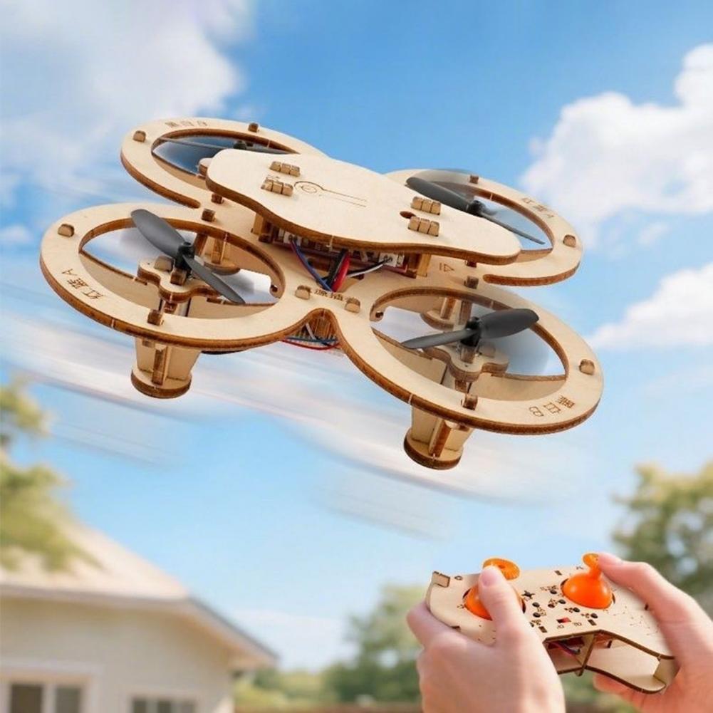 Rc Drone Toy Wooden Drone Puzz - Drone Gimbal 2 Axis reseña y precio