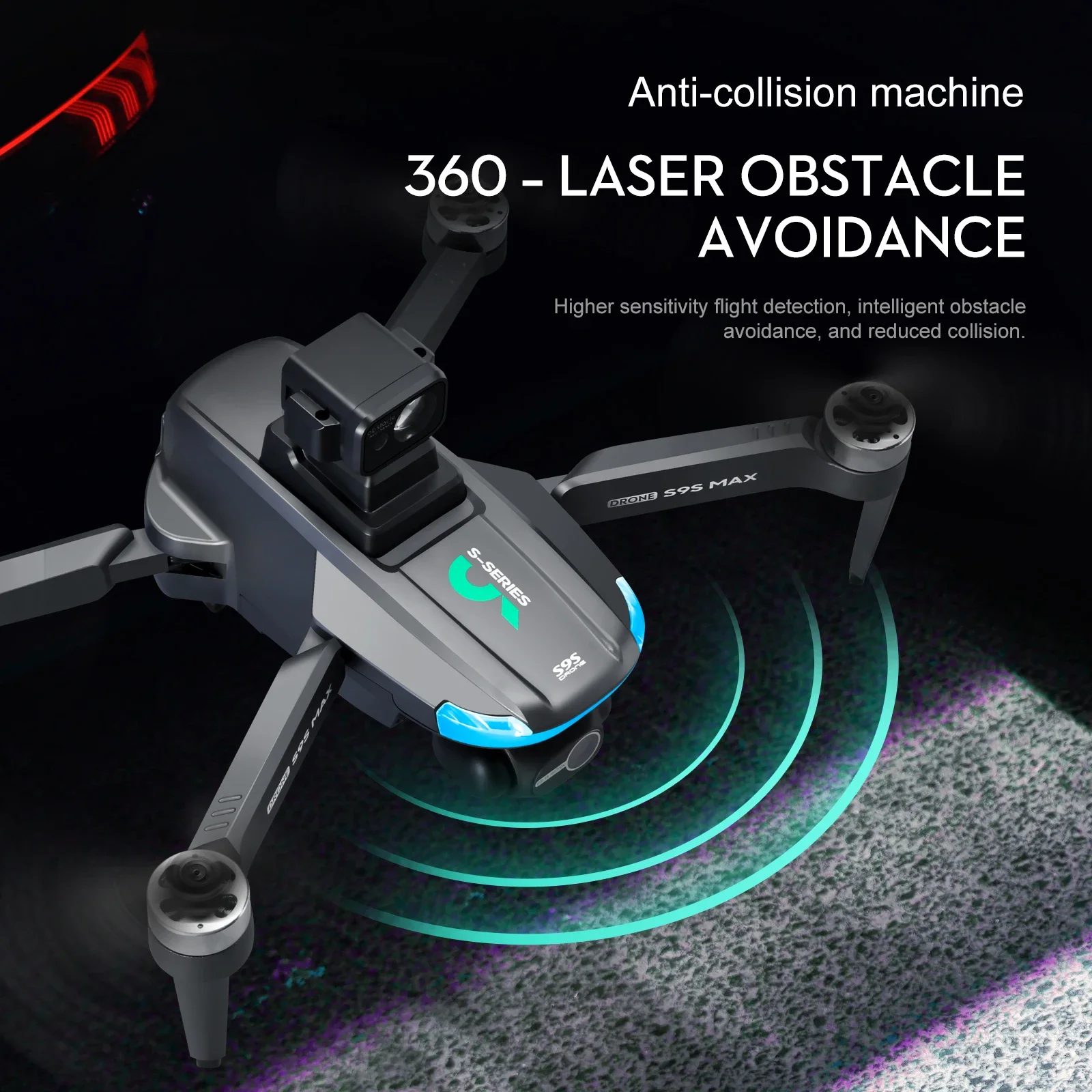 NEW S9S MAX MINI Drone 4K 2-Ax - Drone Gimbal 2 Axis reseña y precio