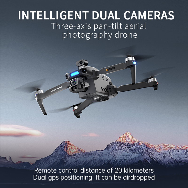 2026 New 8K Dual Camera Drone  - Drone Gimbal Mount reseña y precio