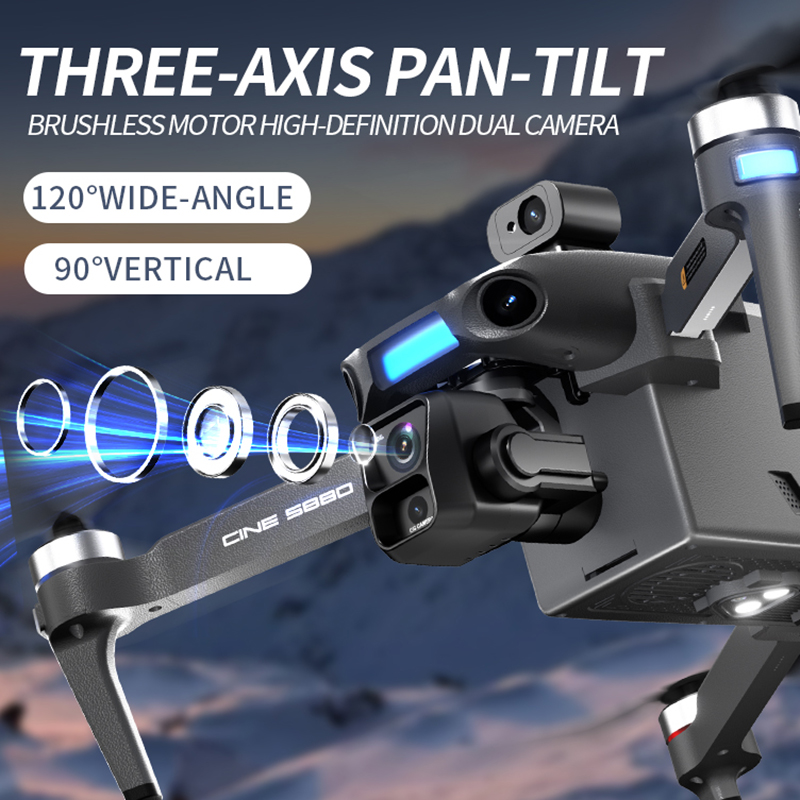 2026 New 8K Dual Camera Drone  - Drone Gimbal Mount reseña y precio