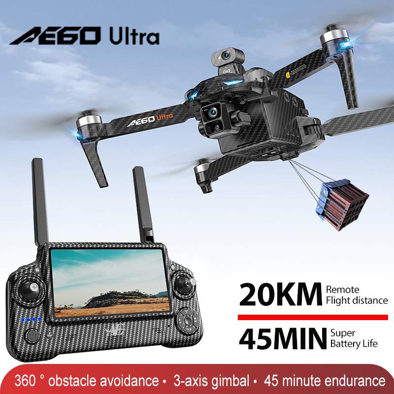AE60 GPS Drone Professional 8K - Drone Gimbal 3 Axis reseña y precio