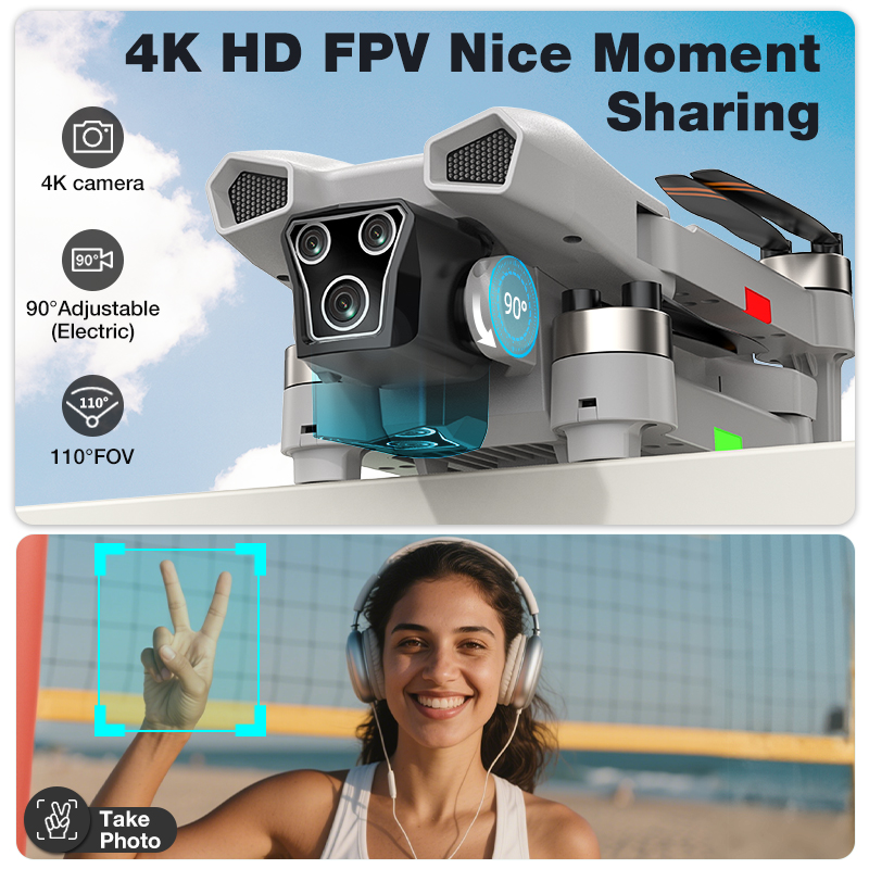 2026 Hot L017 Pro Drone Brushl - Drone Gimbal 2 Axis reseña y precio