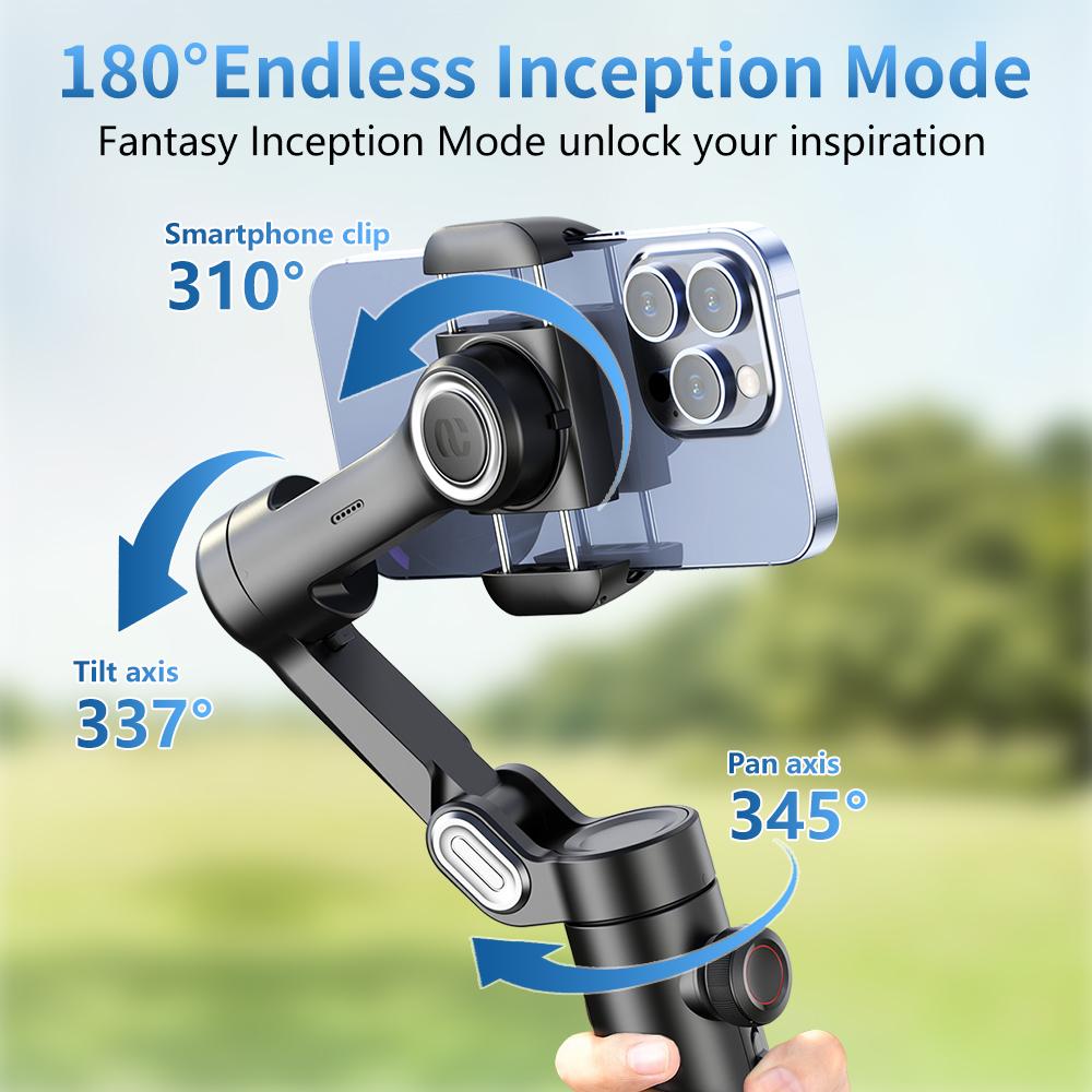 AOCHUAN 3-Axis Handheld Gimbal - Drone Gimbal For Gopro reseña y precio