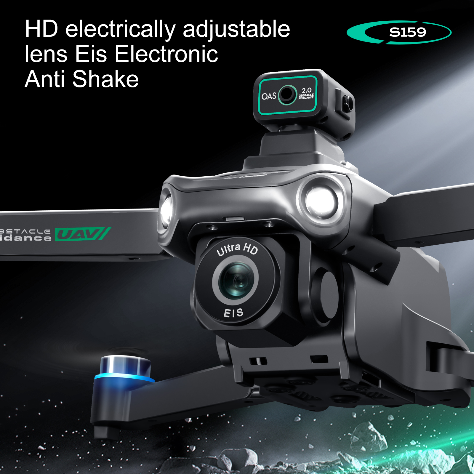 S159 GPS Drone 4K Profesional  - Drone Gimbal Brushless reseña y precio