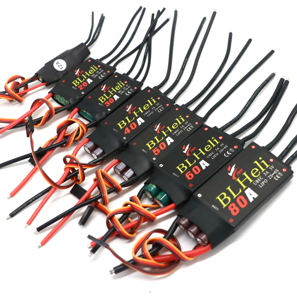 BLHeli Brushless ESC 80A 12A 2 - Drone Gimbal Controller reseña y precio